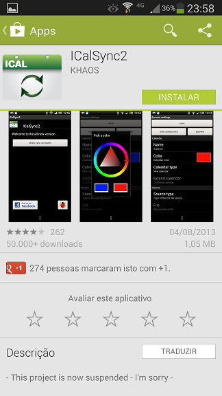Sincronizar Agenda de celular Superagendador
