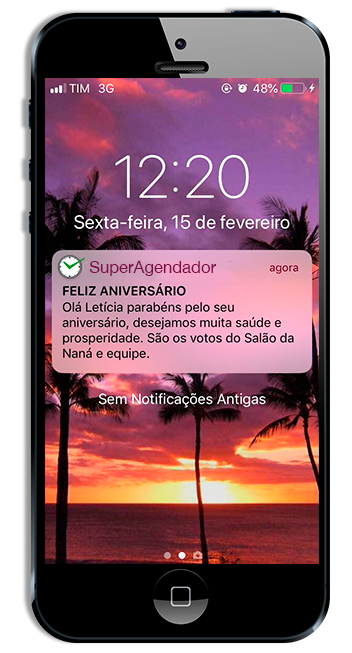 Notificações no Celular